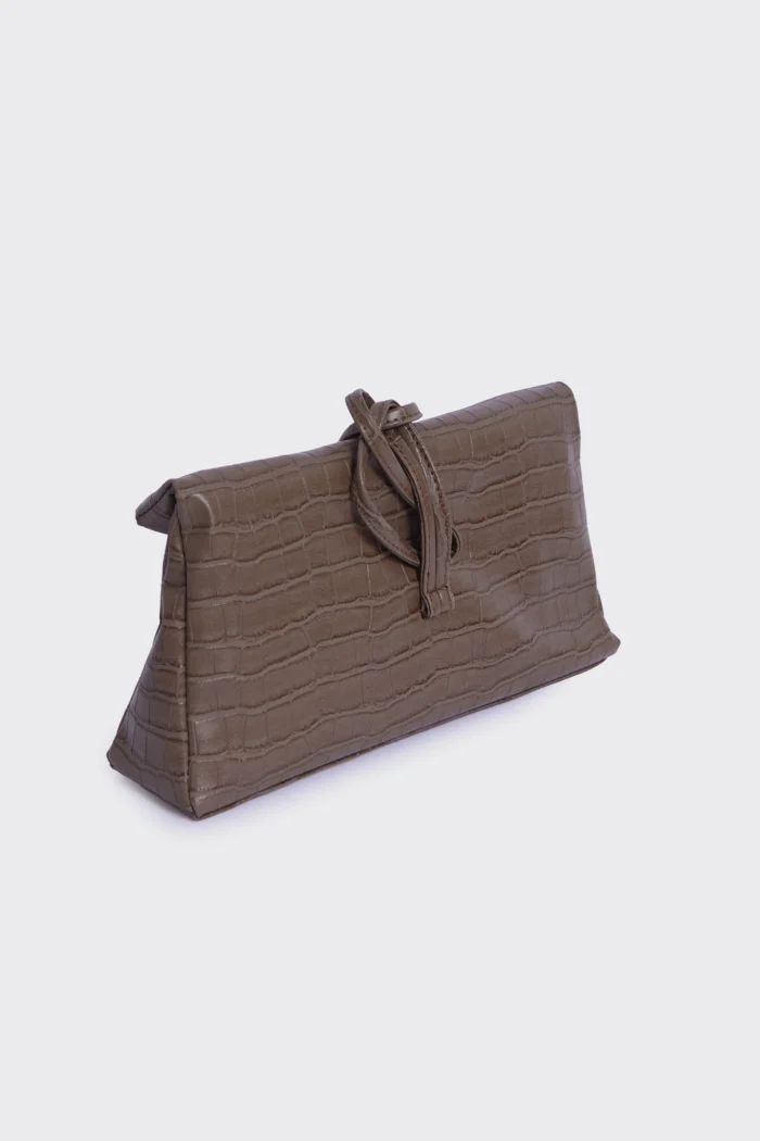 Lunchbag Downtown Croco Τσάντα Εξοδου Havana - Image 3