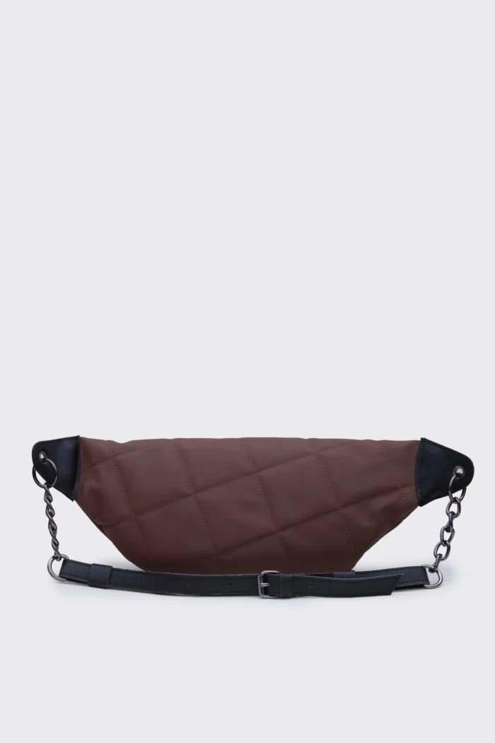 Body Bag Nylon Τσάντα Χιαστι Κονιακ - Image 2