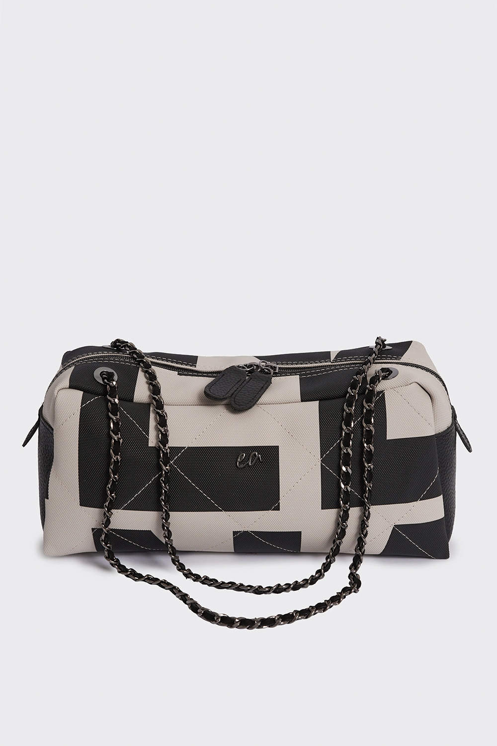 silhouette-shoulder-bags-26-147.webp Silhouette Chain Τσάντα Ώμου Μπεζ Large - Image 1