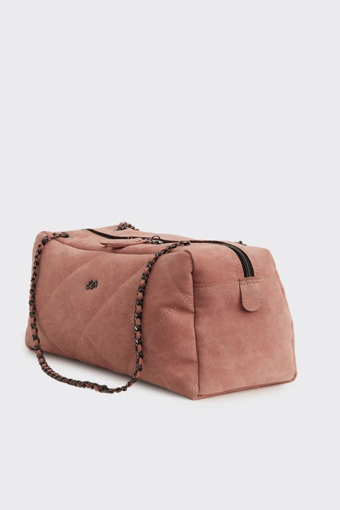 Silhouette Chain Τσάντα Ώμου Ροζ Xl - Image 4