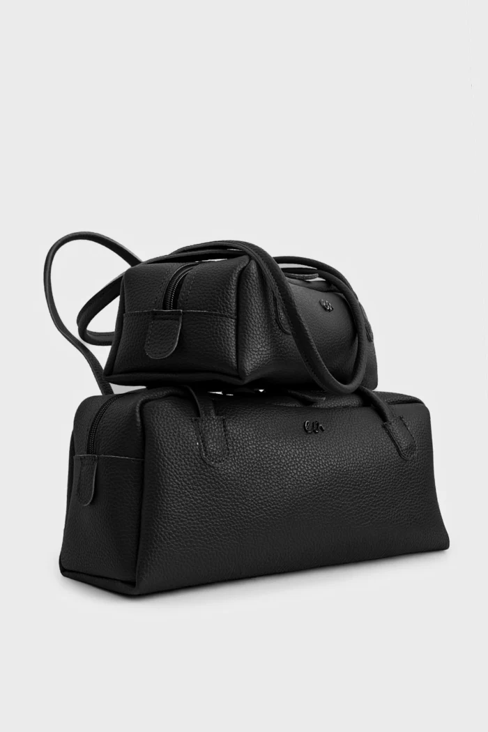 Silhouette Eco Τσάντα Ώμου Μαυρη Small - Image 5