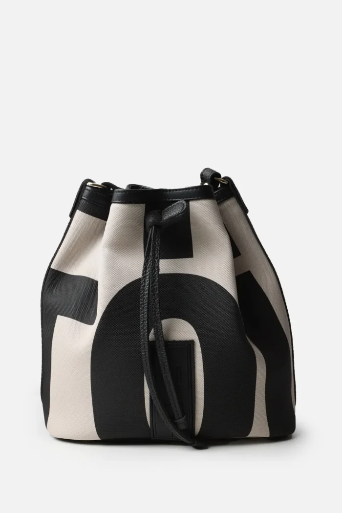 In The Name Ea Logo Pouch Bag Μπεζ - Image 2