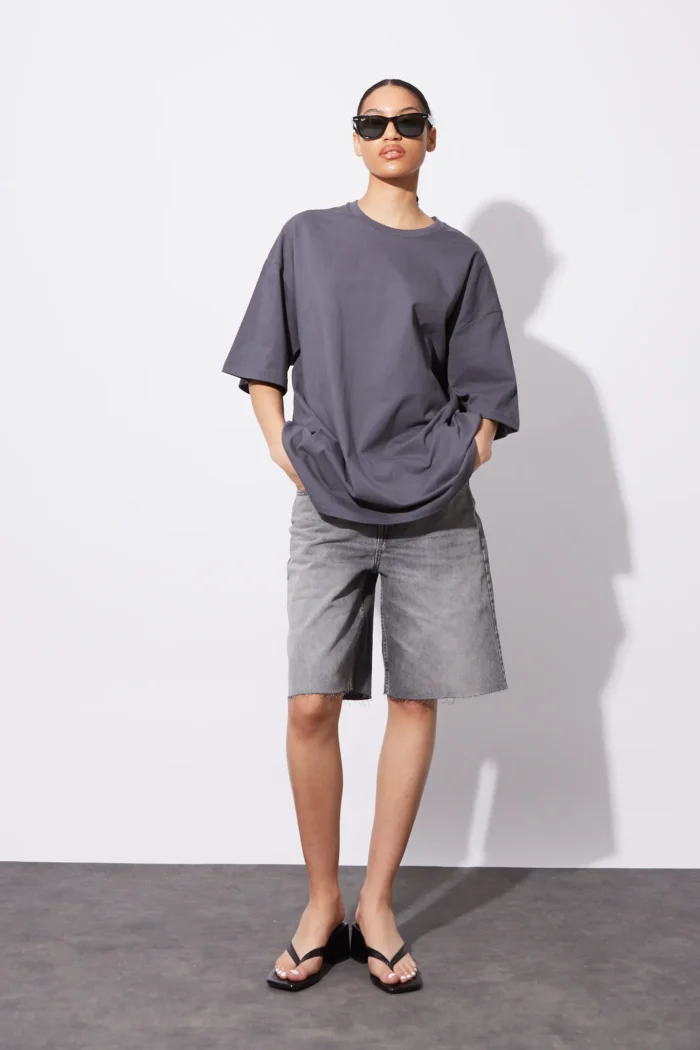 Breeze T-Shirt Apparel Γκρι Ανοιχτό - Image 3