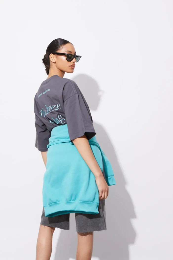 Breeze T-Shirt Apparel Γκρι Ανοιχτό - Image 2