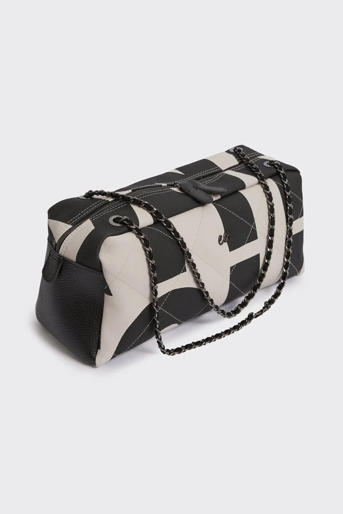 Silhouette Chain Τσάντα Ώμου Μπεζ Xl - Image 3