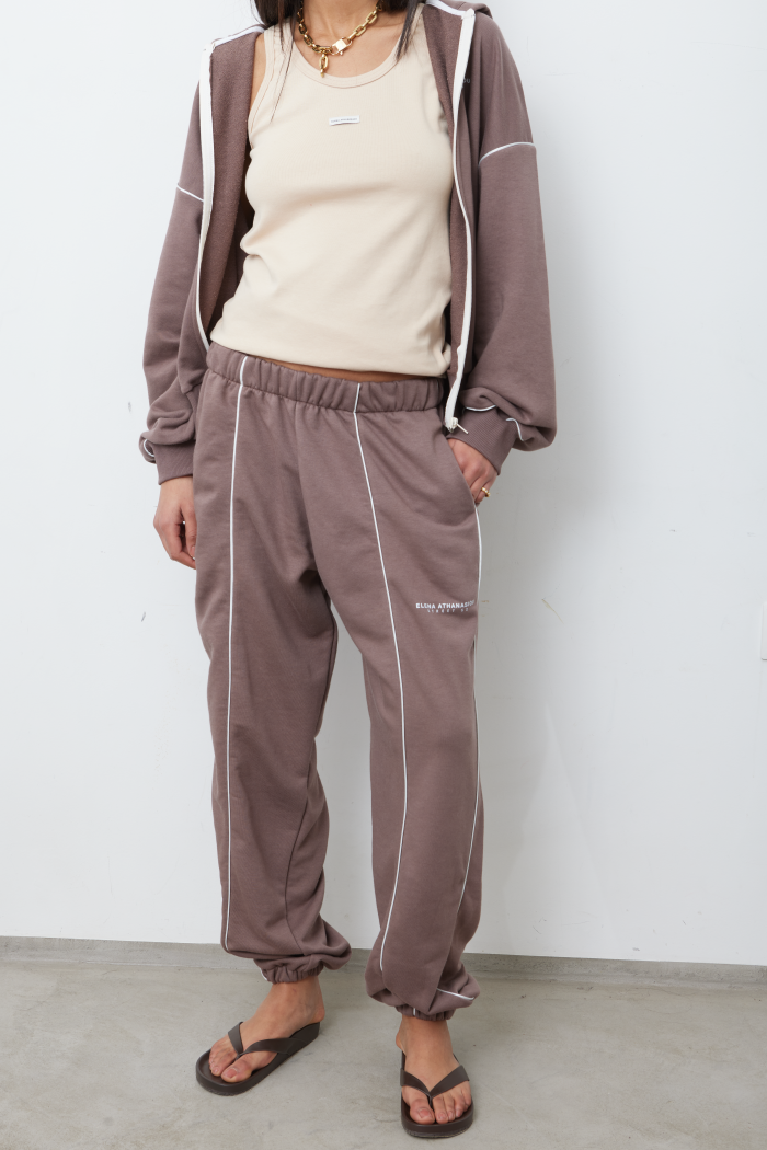 Essential Φόρμα Παντελόνι Με Λάστιχο Κακαο - Image 2