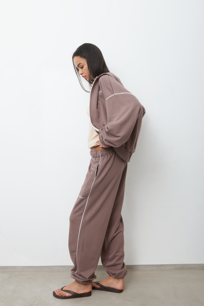 Essential Ζακέτα Με Κουκούλα Κακαο - Image 3